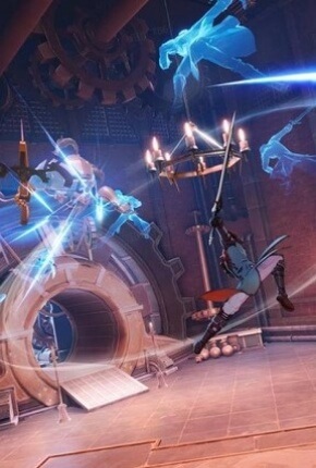 爽快感あふれる空中コンボアクション
