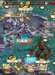 キングスレイドは 戦略性の高いリアルタイムバトル